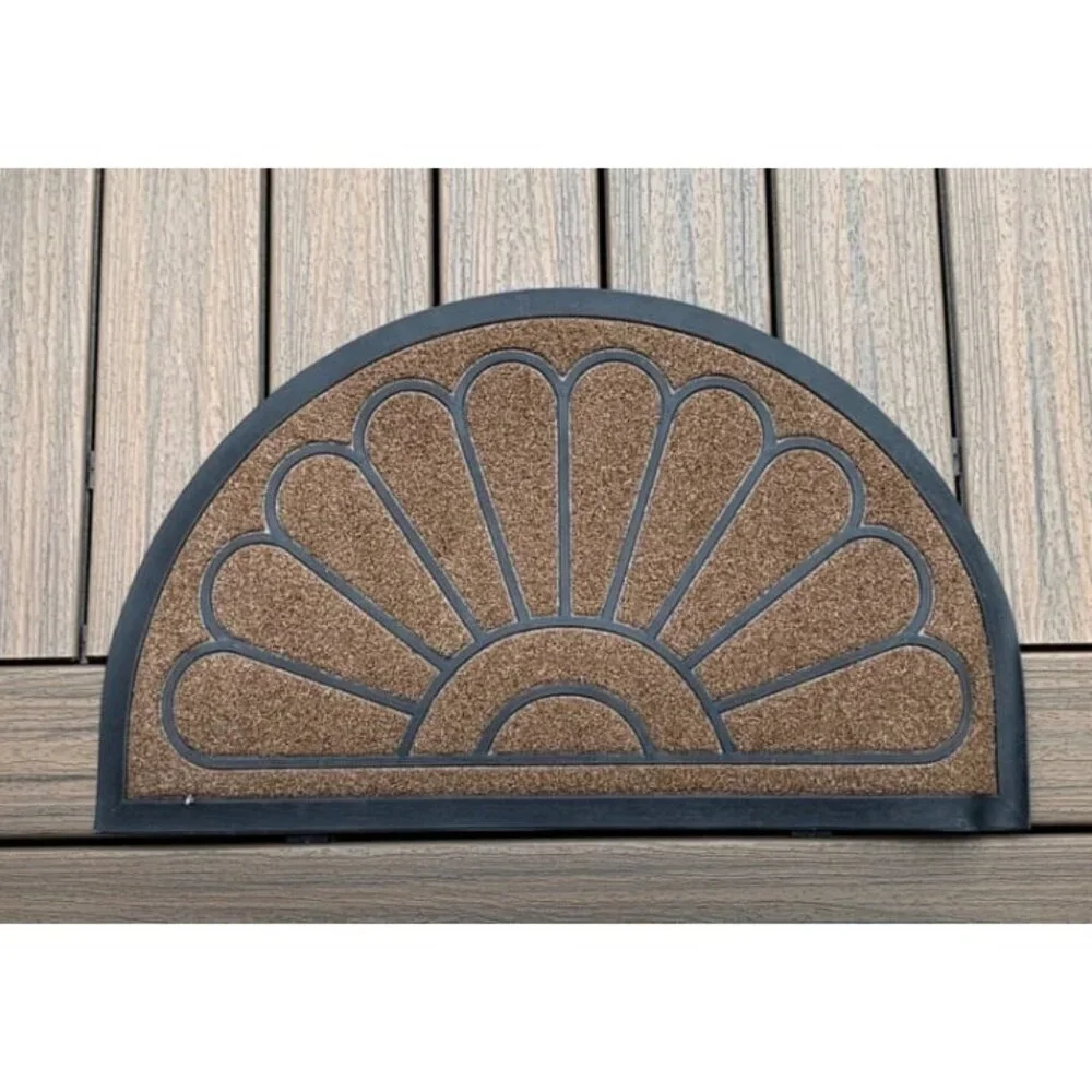New Doormat - Welcome Mat, Outdoor Entry Mat, Welcome Doormat - Half Circle